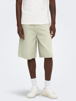 ONSCARL Mid Rise Ballon Schnitt Shorts