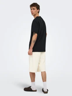 ONSCARL Mittlere Taille Ballon Schnitt Shorts