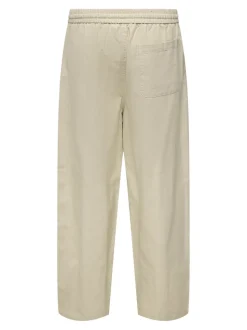 ONSDAVES Weiter Beinschnitt Leinen Hose