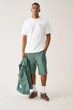 ONSEDGE Mid Rise Gerade geschnitten 5-Pocket-Shorts