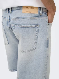 ONSEDGE Mid Rise Gerade geschnitten Shorts