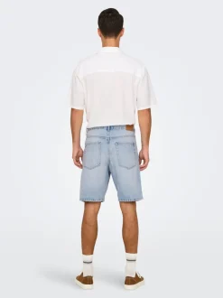 ONSEDGE Mittlere Taille Gerade geschnitten Shorts