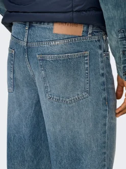 ONSEDGE Mittlere Taille Gerade geschnitten Jeans