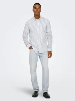 ONSEDGE Mittlere Taille Gerade geschnitten Jeans
