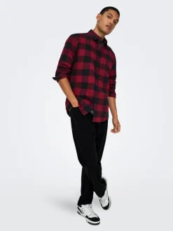 ONSEDGE Mittlere Taille Gerade geschnitten Jeans