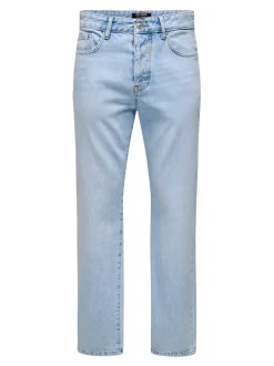 ONSEDGE Mittlere Taille Gerade geschnitten Jeans