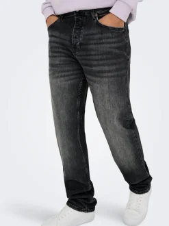 ONSEDGE Mittlere Taille Gerade geschnitten Jeans