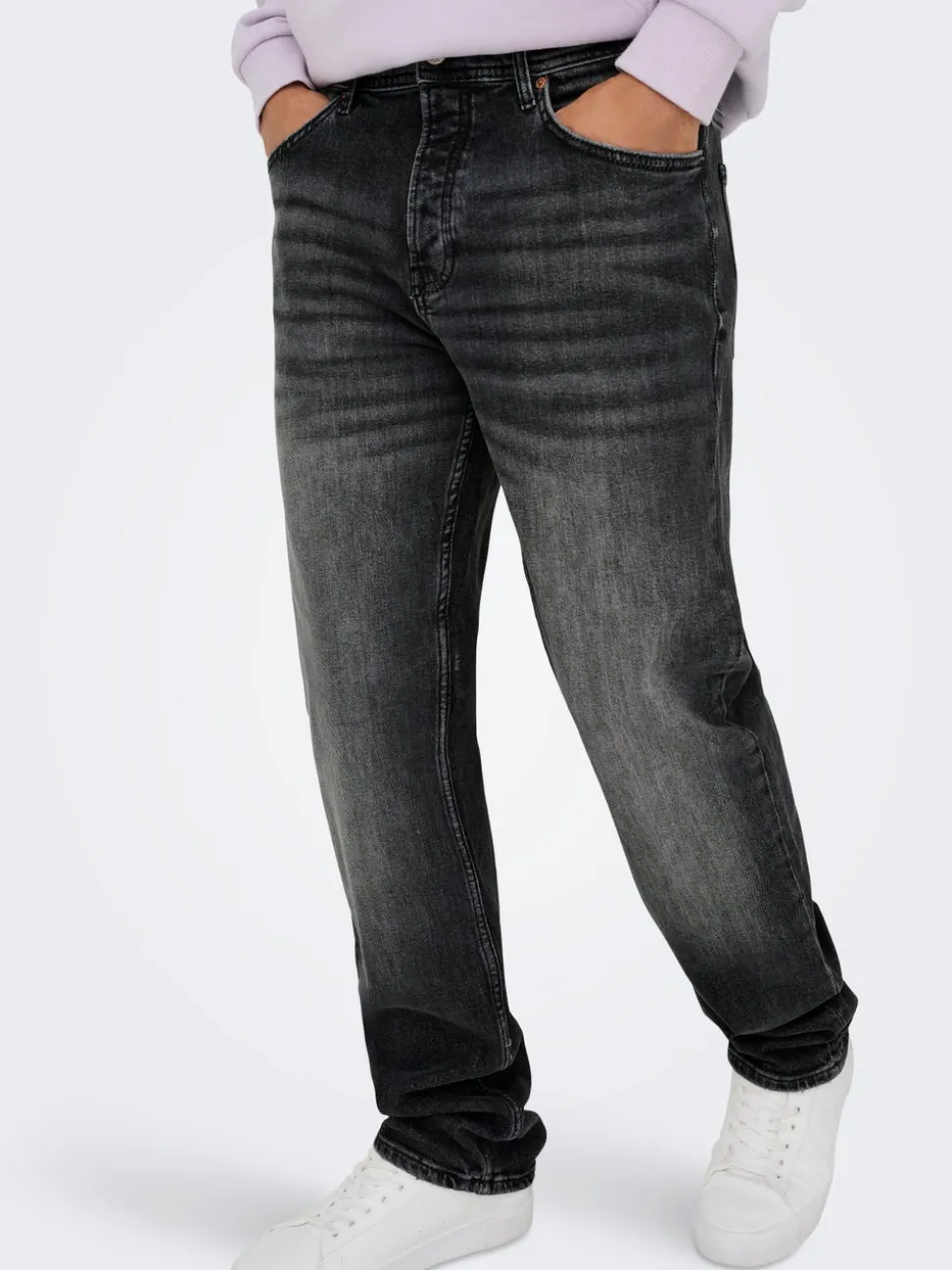 ONSEDGE Mittlere Taille Gerade geschnitten Jeans