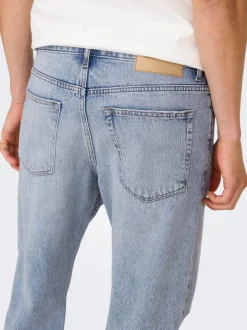 ONSEDGE Mittlere Taille Gerade geschnitten Jeans