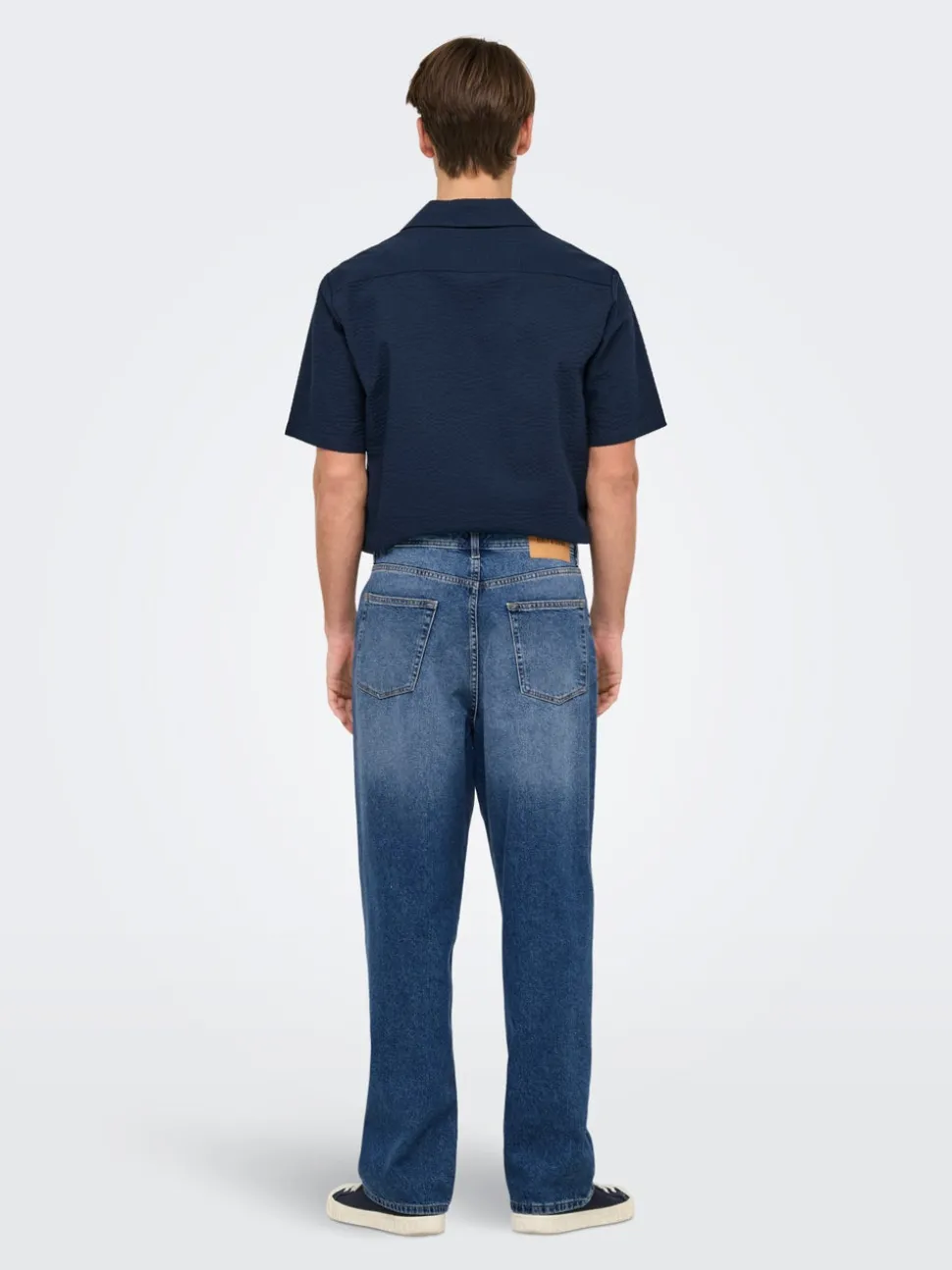 ONSFADE Hohe Taille Locker geschnitten Jeans