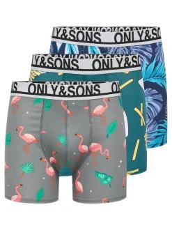 ONSFITZ 3er-pack Eng anliegende Boxershorts