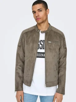 ONSGUS Kunstlederjacke
