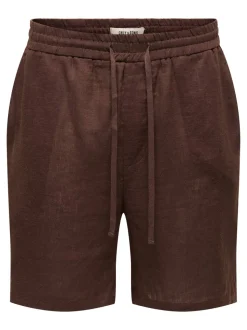 ONSLAURENCE Normal geschnitten Leinen Shorts