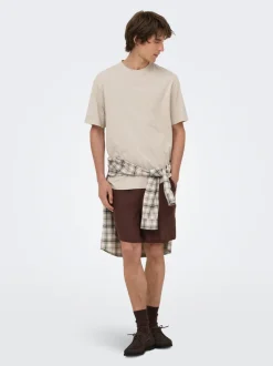 ONSLAURENCE Normal geschnitten Leinen Shorts