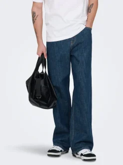 ONSREMI Mid Rise Weiter Beinschnitt Jeans