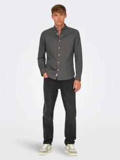 ONSWEFT Mittlere Taille Normal geschnitten Jeans