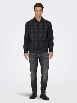 ONSYOKE Mid Rise Verjüngt Jeans