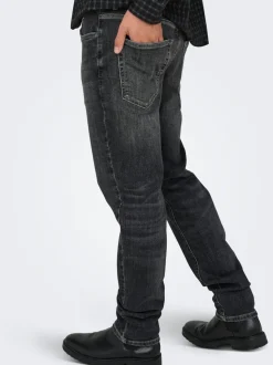 ONSYOKE Mid Rise Verjüngt Jeans