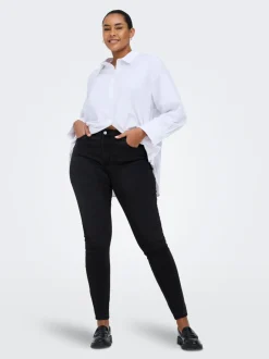 CARALLY Mittlere Taille Skinny Fit Jeans