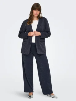 CARALYA Weiter Beinschnitt Hose mit weitem Beinschnitt