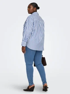 CARANE Mittlere Taille Skinny Fit Jeans