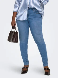 CARANE Mittlere Taille Skinny Fit Jeans