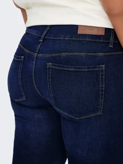CARANNA Hohe Taille Skinny Fit Knöchellang Jeans