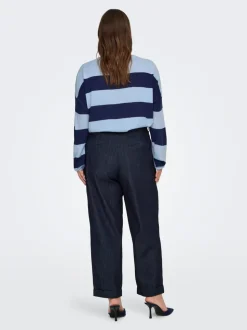 CARASHBY Gerade geschnitten Verkürzt Jeans