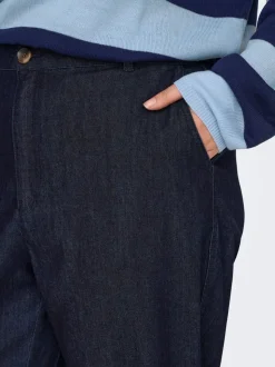 CARASHBY Gerade geschnitten Verkürzt Jeans