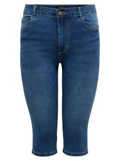 CARAUGUSTA Hohe Taille Skinny Fit Jeans-Shorts