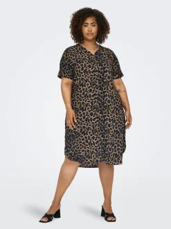 CARBABOOST Midikleid