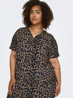 CARBABOOST Midikleid
