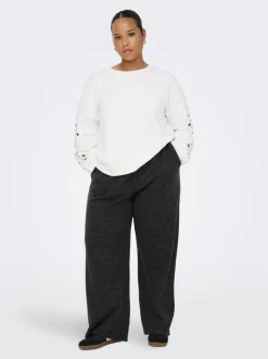 CARBIZZY Normal geschnitten Hose mit weitem Beinschnitt