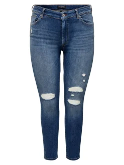 CARBOBBI Skinny Fit Knöchellang Jeans