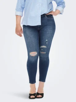 CARBOBBI Skinny Fit Knöchellang Jeans