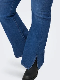 CARCHRISTINE Hohe Taille Flared Jeans
