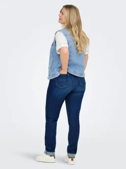 CARCHRISTINE Hohe Taille Skinny Fit Jeans