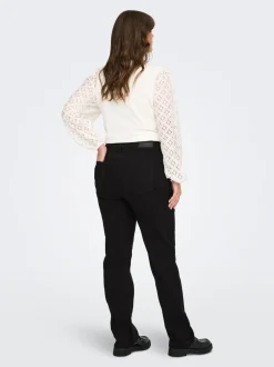 CARCRUZ Hohe Taille Straight Fit Jeans