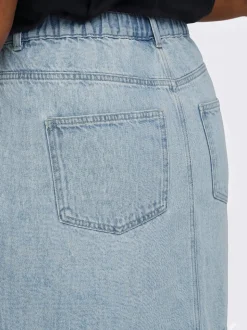 CAREDEN Denim Jeansrock Kurzer Rock