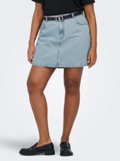 CAREDEN Denim Jeansrock Kurzer Rock