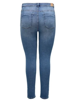 CARFOREVER Hohe Taille Skinny Fit Jeans