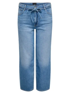 CARGIANNA Mittlere Taille Ballon Schnitt Jeans