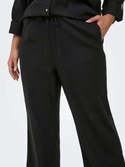 CARGOA Gerade geschnitten Leinen Hose