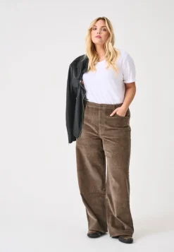 CARHOPE Weiter Beinschnitt Hose mit weitem Beinschnitt