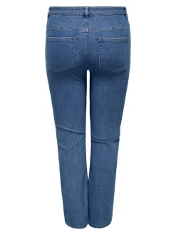 CARHUSH Mittlere Taille Flared Jeans