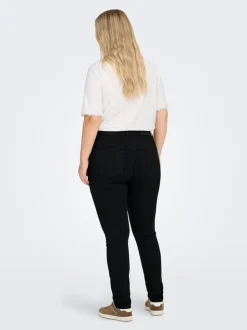 CARJACKSON Mittlere Taille Skinny Fit Knöchellang Jeans