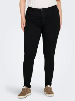 CARJACKSON Mittlere Taille Skinny Fit Knöchellang Jeans