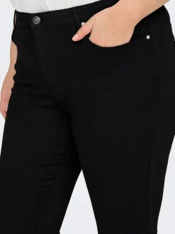 CARJACKSON Mittlere Taille Skinny Fit Knöchellang Jeans