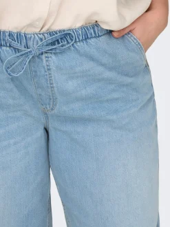 CARJAY Hohe Taille Weiter Beinschnitt Jeans
