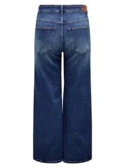 CARJUICY Hohe Taille Weiter Beinschnitt Jeans